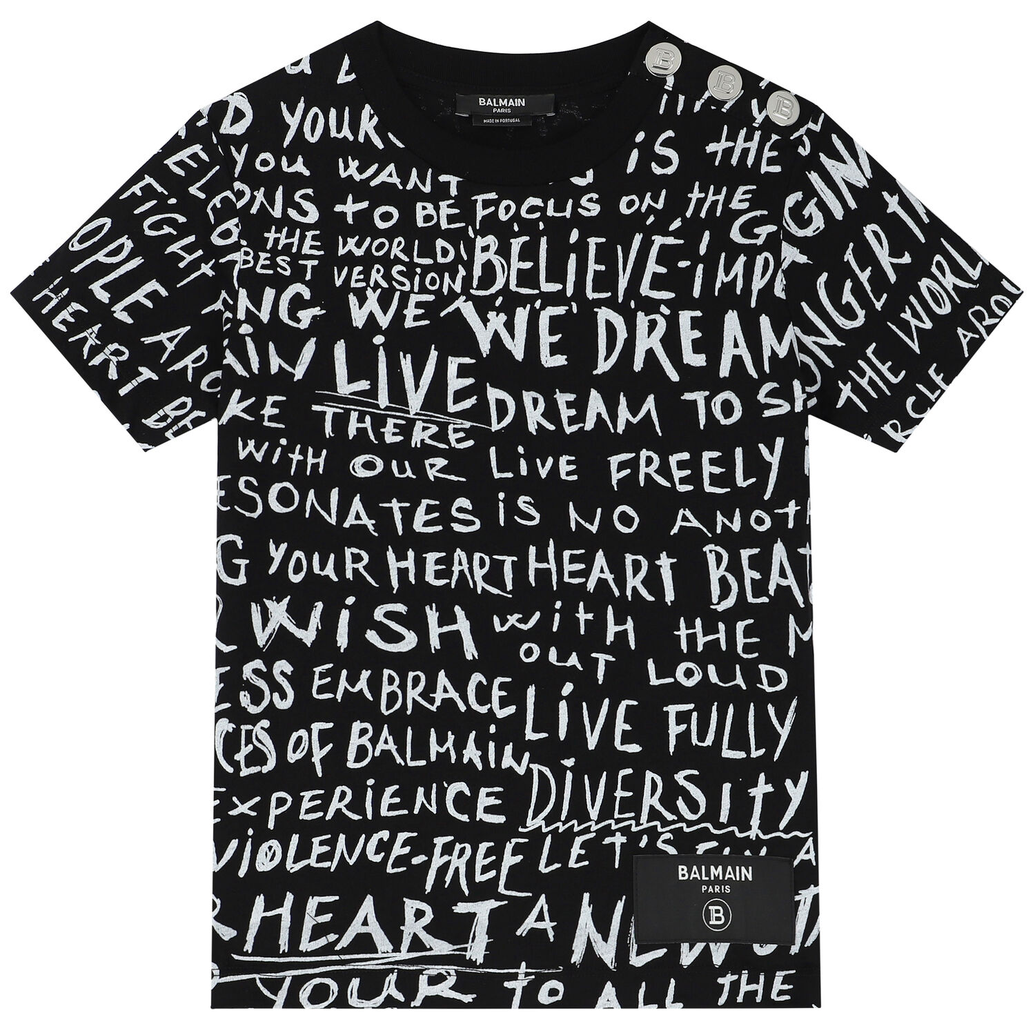 Black & White Logo T-Shirt, 2, hi-res