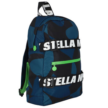 Boys Navy & Black Logo Backpack