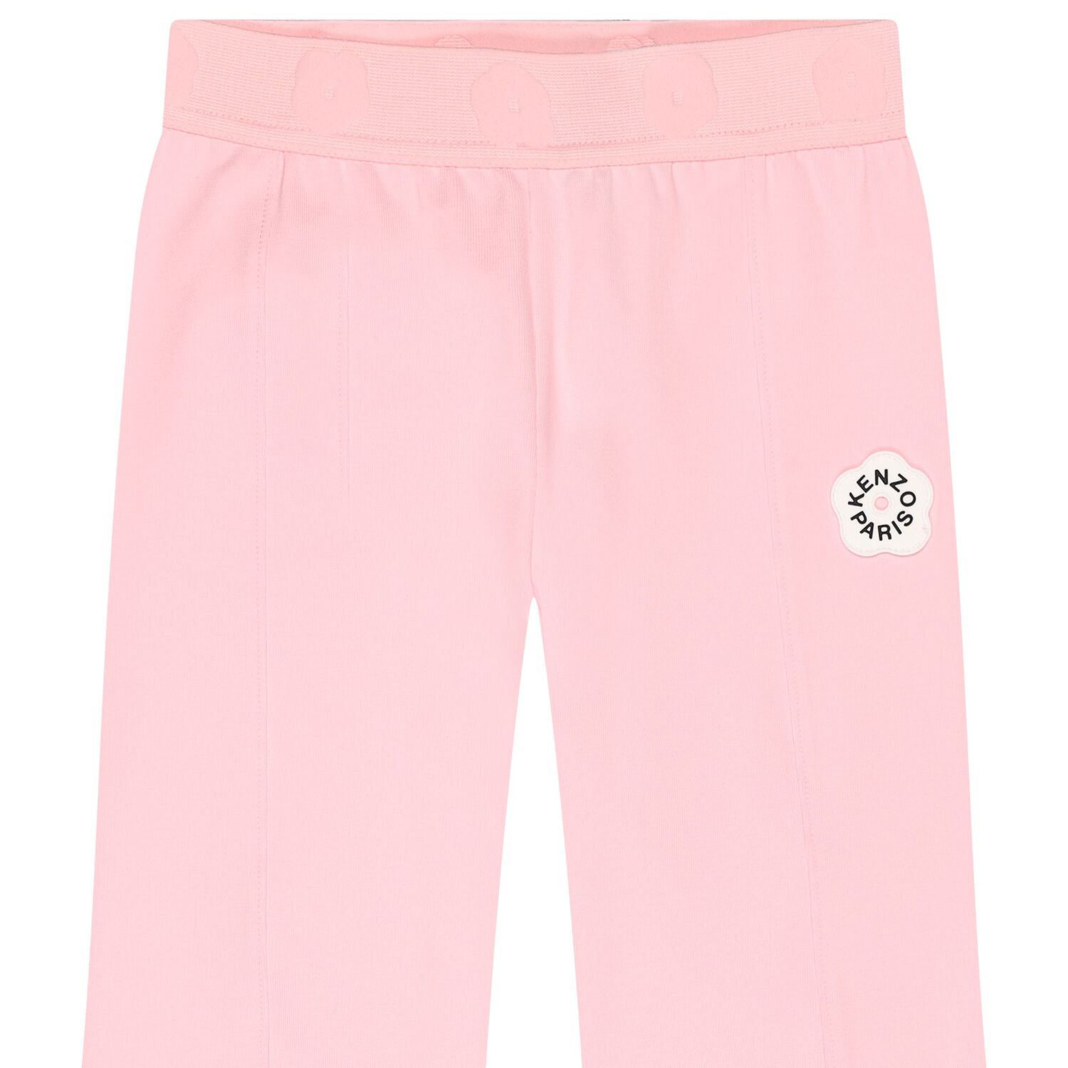 Girls Pink Logo Leggings, 1, hi-res