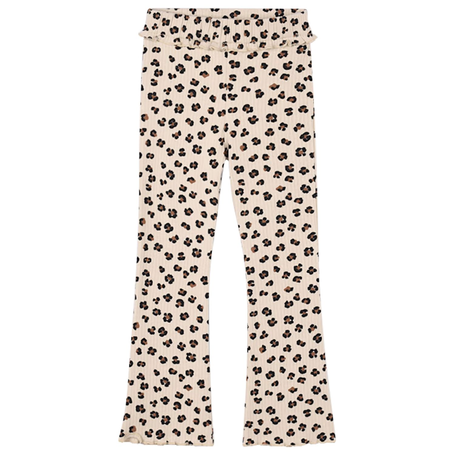 Girls Ivory Flare leggings, 1, hi-res