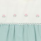 أفرول بنات باللون العاجي والأخضر ( قطعتين ), 2, hi-res