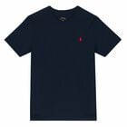 تيشيرت بالشعار باللون الكحلى للاولاد, 3, hi-res