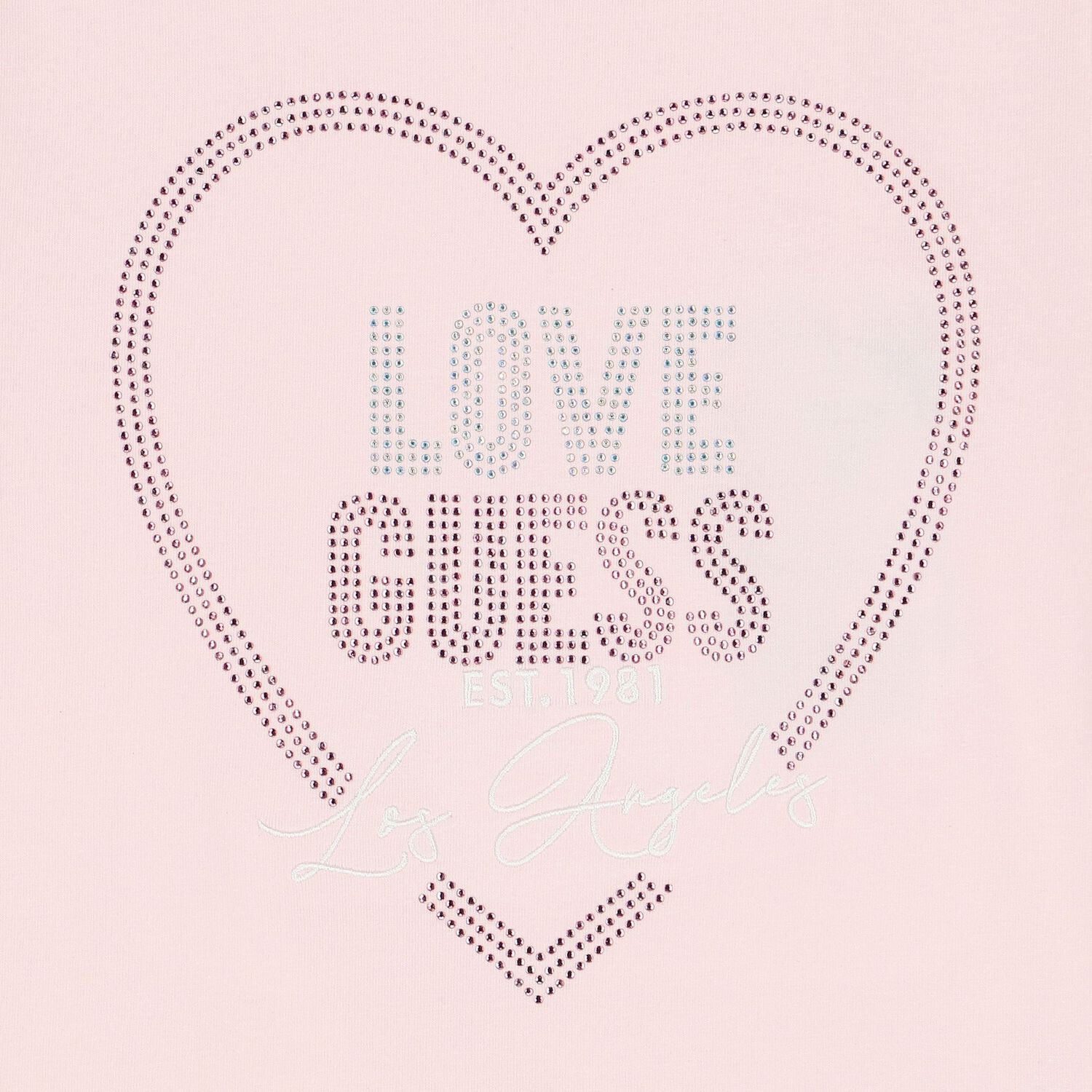 تيشيرت بنات بالشعار باللون الوردى, 1, hi-res image number null