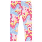 Baby Girls Pink Logo Leggings Set, 1, hi-res