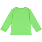 Younger Boys Green Astronaut Long Sleeve Top, 1, hi-res