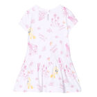 Younger Girls White Tweetie Pie Dress, 1, hi-res