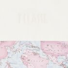 طقم افرول هديا بنات بطبعة الخريطة باللون الوردي والأزرق للأطفال , 2, hi-res