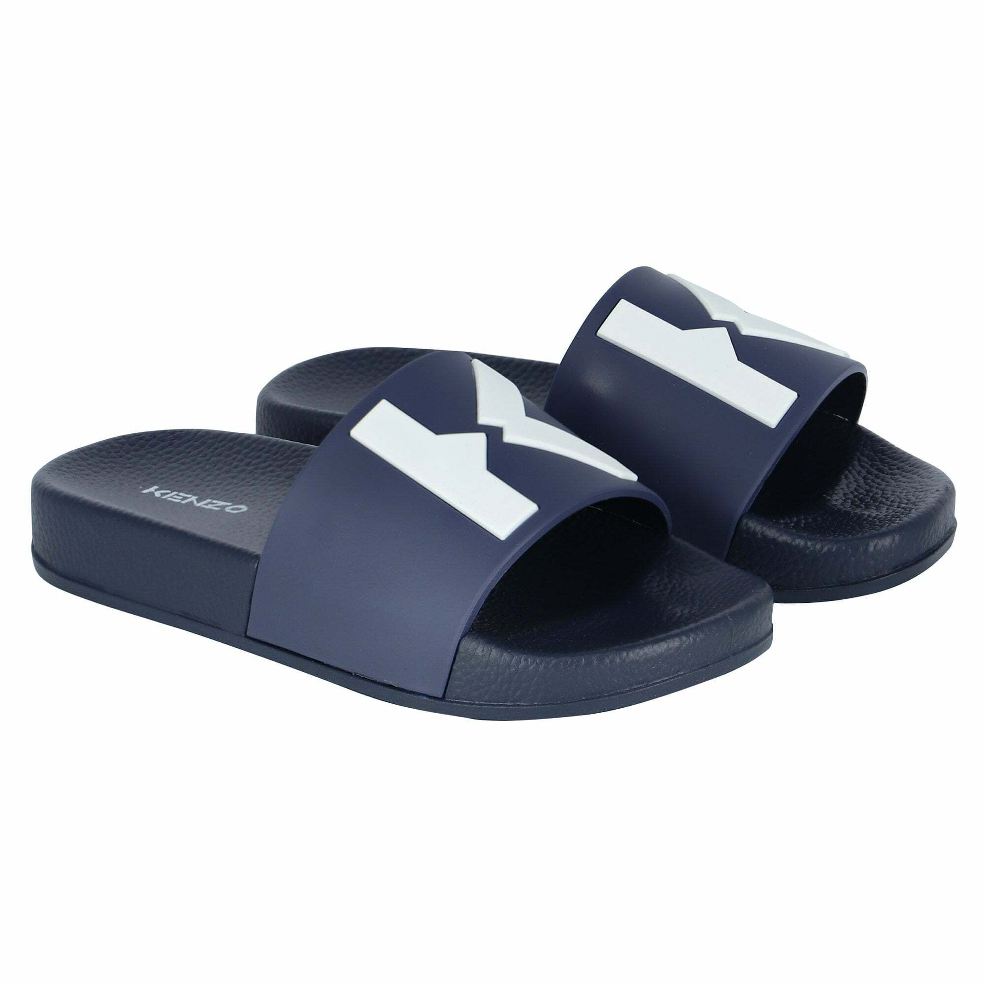 Kids navy online sliders