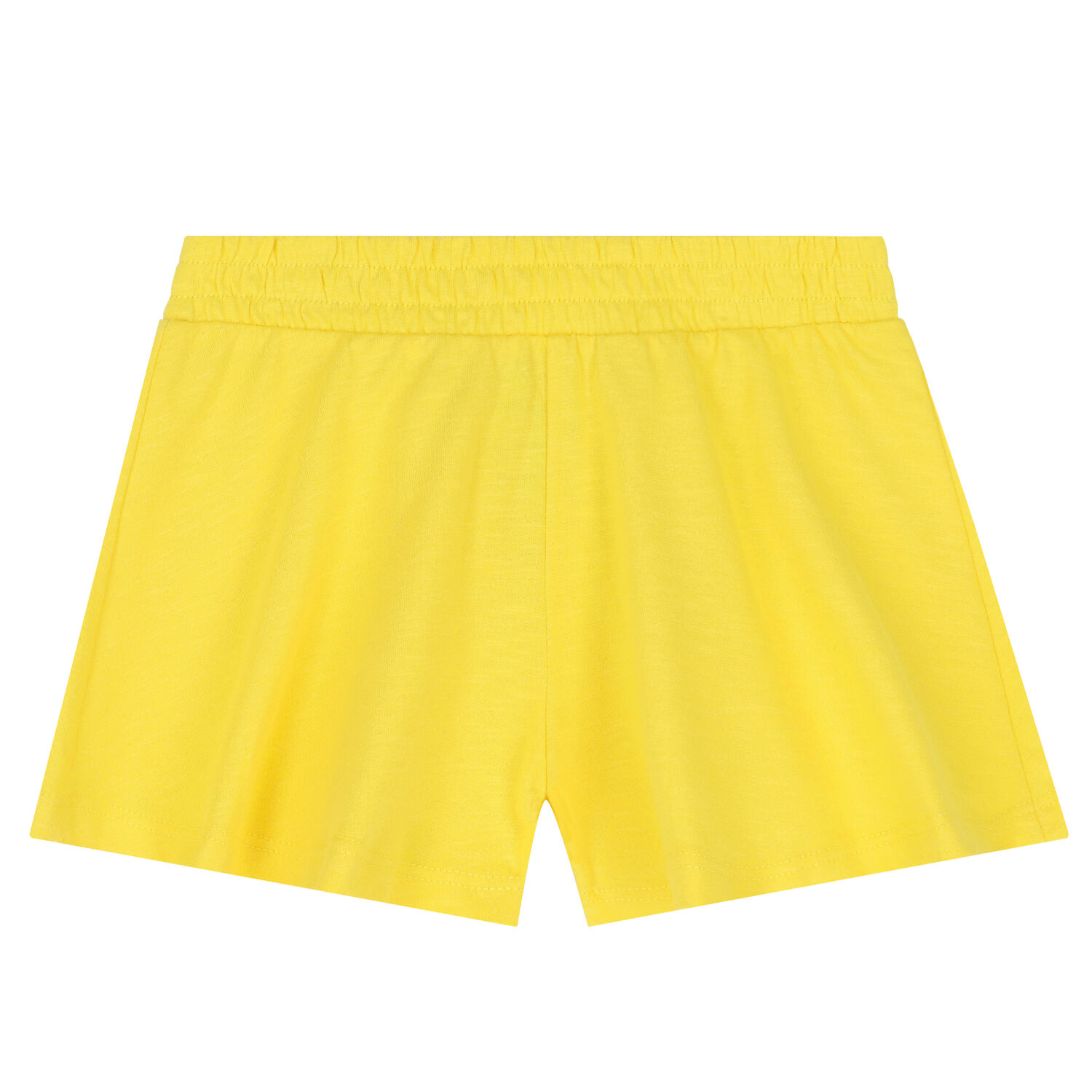Girls Ivory & Yellow Shorts Set, 2, hi-res image number null