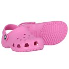 Girls Pink Classic Clogs Sandals, 4, hi-res