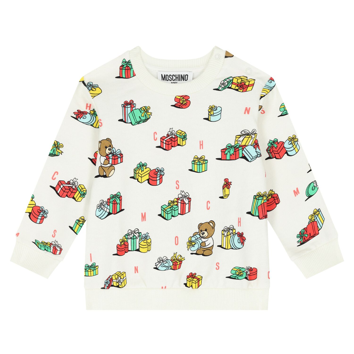 Ivory Teddy Bear & Gifts Logo Sweatshirt, 1, hi-res image number null