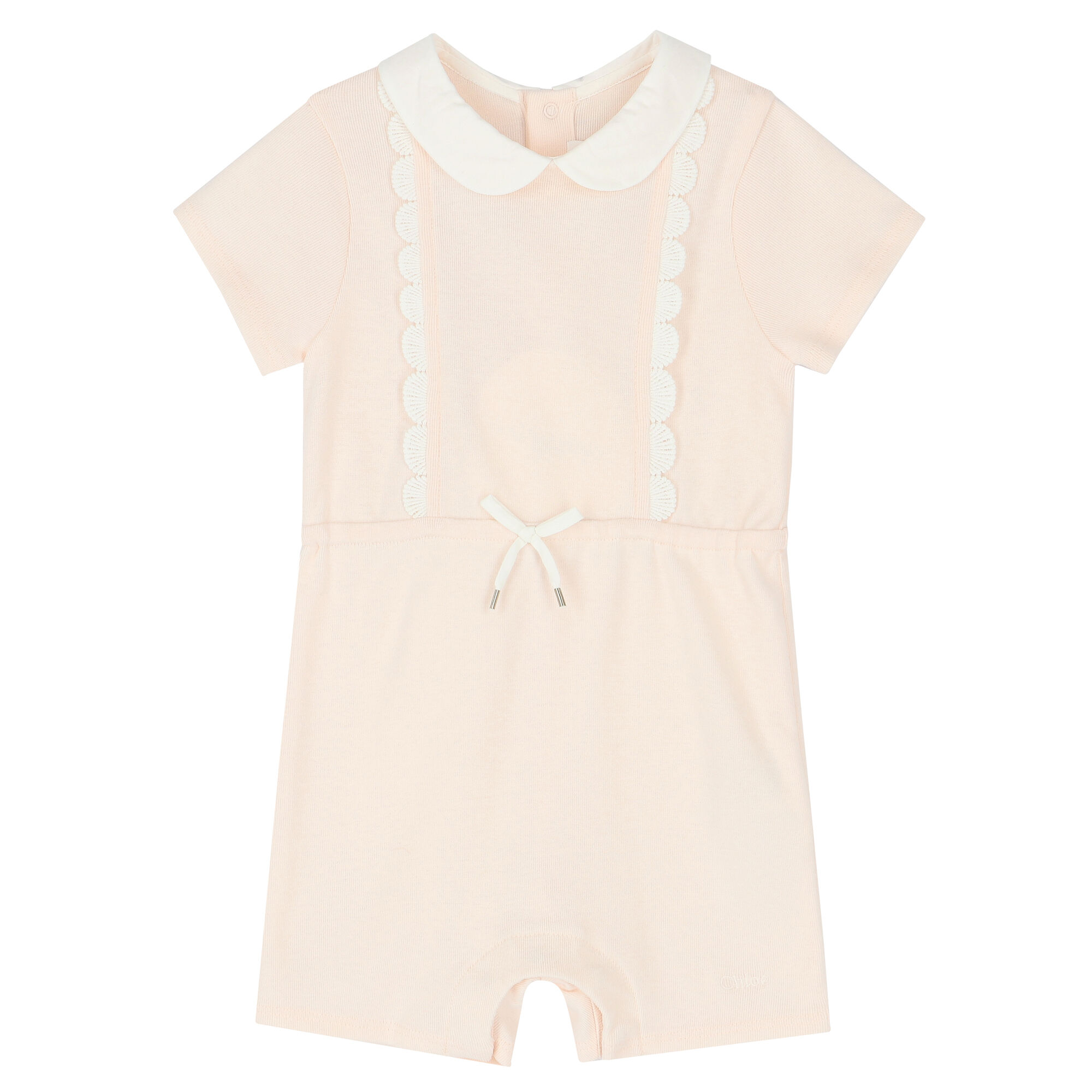 CHLOE Baby Girls Pink Romper Junior Couture UAE