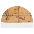 طقم هدايا ملابس اطفال بنقشة جغرافية باللونين الابيض و البيج , 1, hi-res