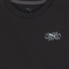 Boys Black Logo T-Shirt, 1, hi-res