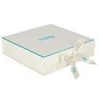 Beige & White Logo Babygrow Gift Set, 1, hi-res