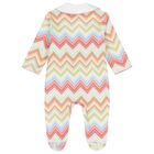 Multi-Coloured Zig Zag Babygrow, 1, hi-res