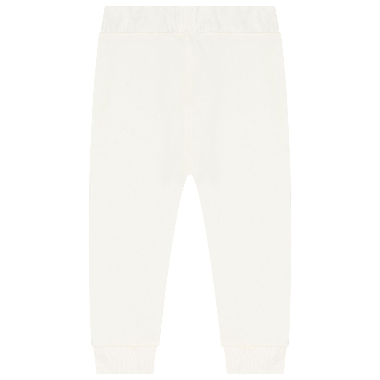 بدلة رياضية بنات بشعار الدب باللون العاجي, 1, hi-res