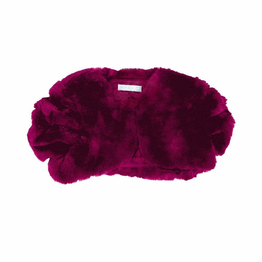 Faux store fur bolero