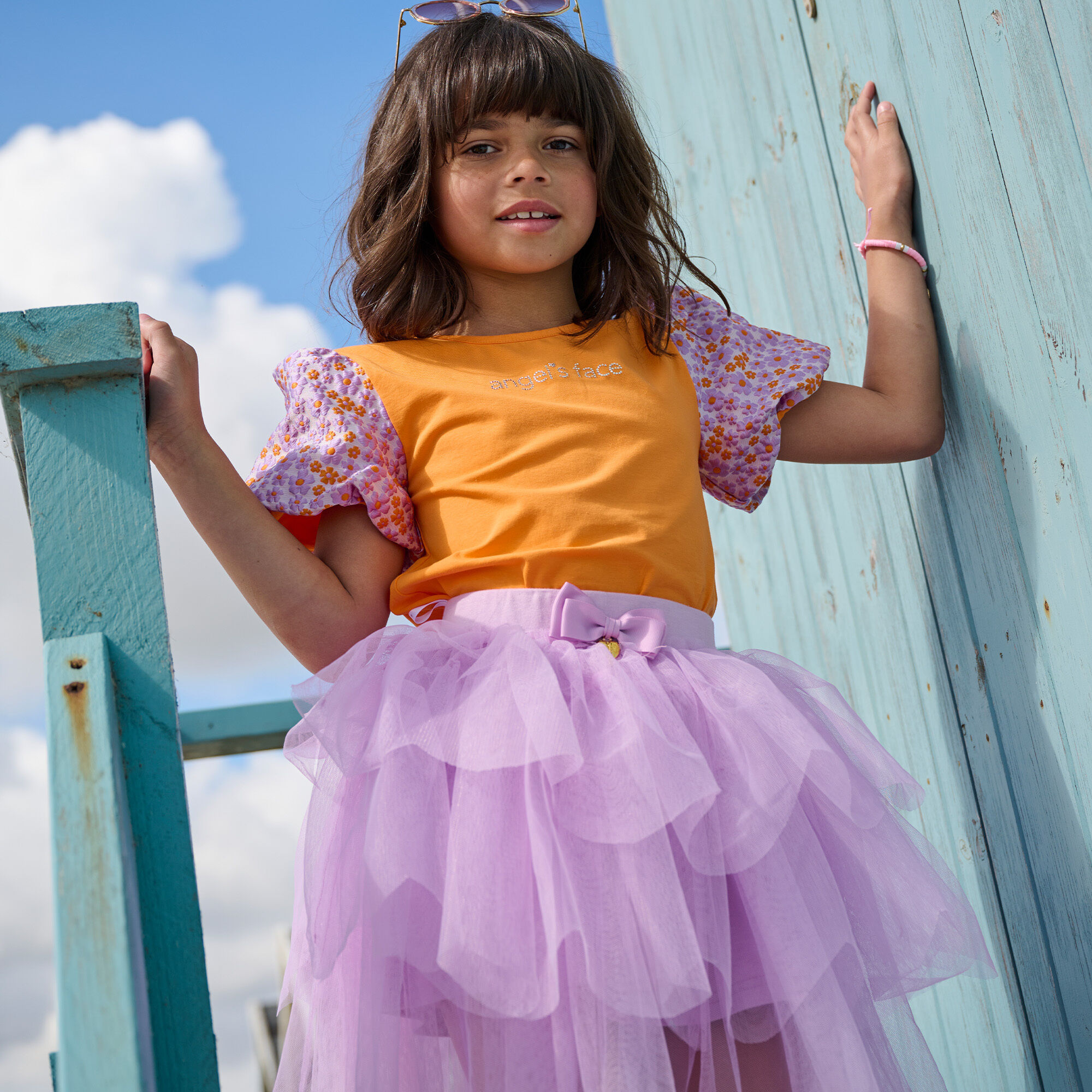 Angel s Face Girls Lilac Purple Tutu Skirt Junior Couture UAE