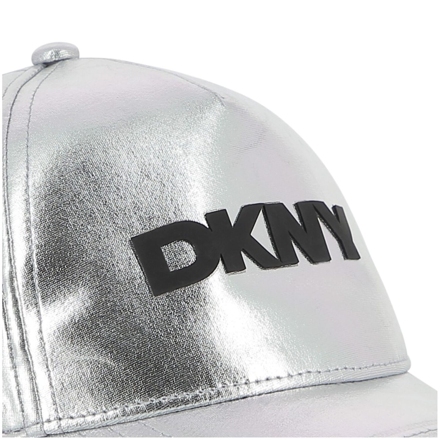 Girls Mini Me Silver Logo Cap, 1, hi-res