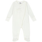 Ivory Star Babygrow, 1, hi-res