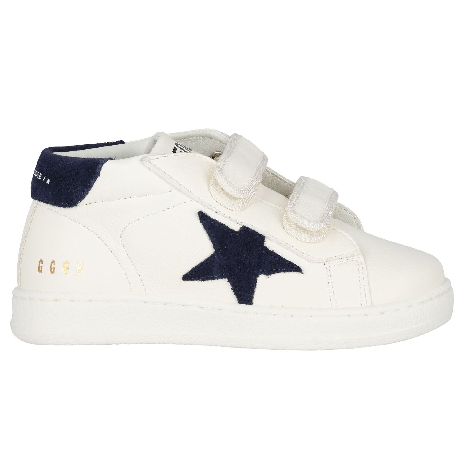 White Logo Leather Trainers, 1, hi-res image number null