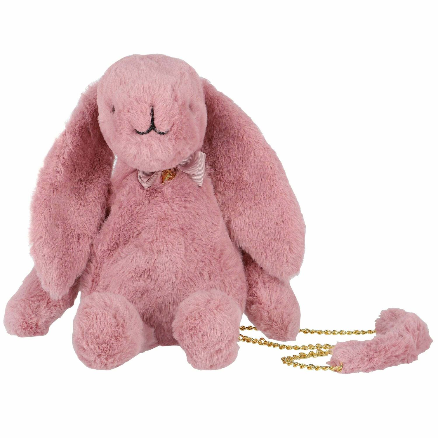 حقيبة ظهر أرنب باللون الزهرى للبنات, 2, hi-res