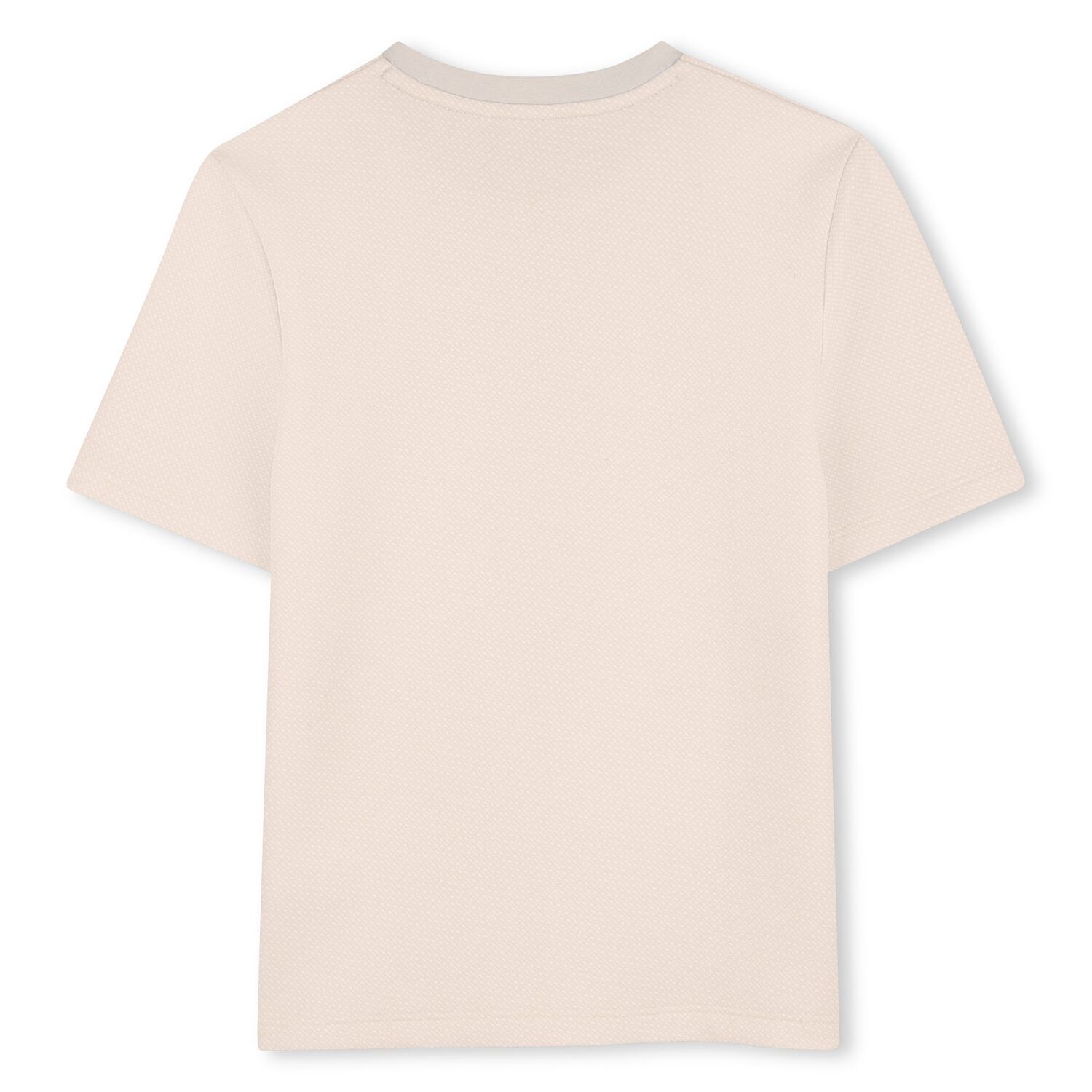 Boys Mini Me Ivory Logo T-Shirt, 1, hi-res