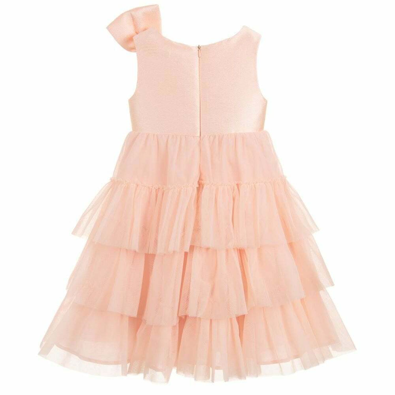 Girls Pink Haute Couture Dress, 1, hi-res image number null