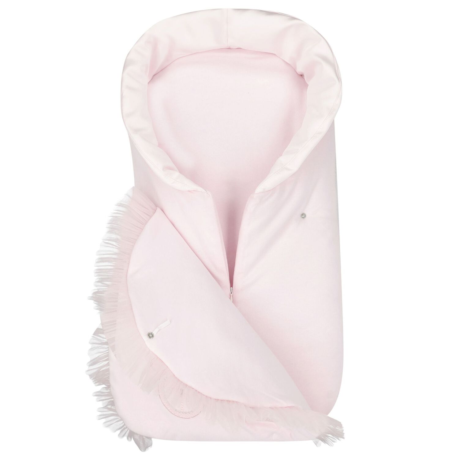 Baby Girls Pink Tulle Nest, 1, hi-res