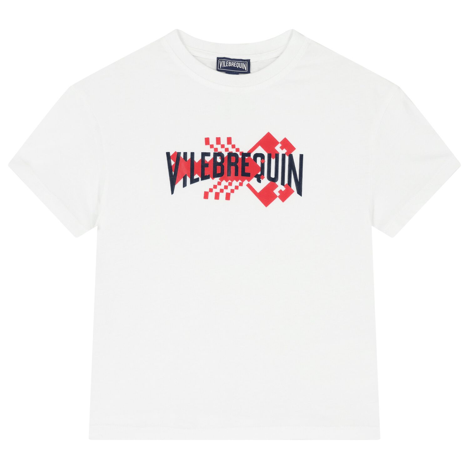 Boys White Lobster Logo T-Shirt, 1, hi-res image number null