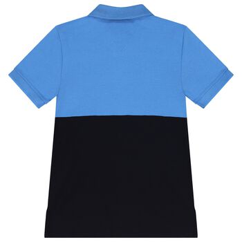 Boys Multi-Colored Logo Polo Shirt