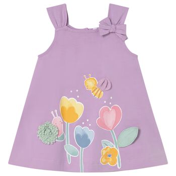 Younger Girls Lilac Dress