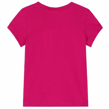 Girls Pink Logo T-Shirt