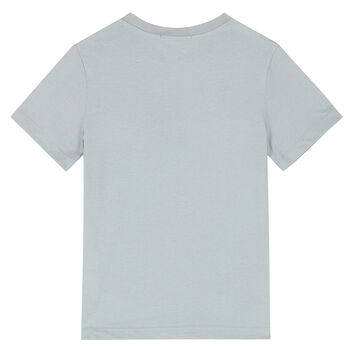 Boys Grey Logo T-Shirt