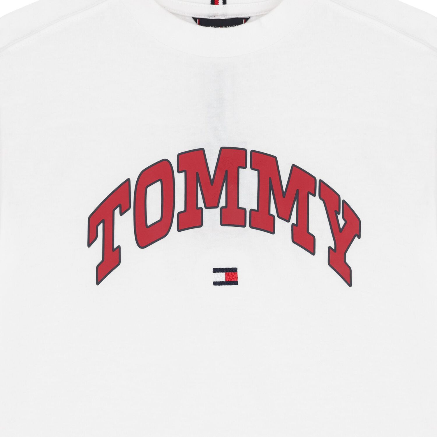 تي شيرت أبيض بشعار للأولاد, 3, hi-res