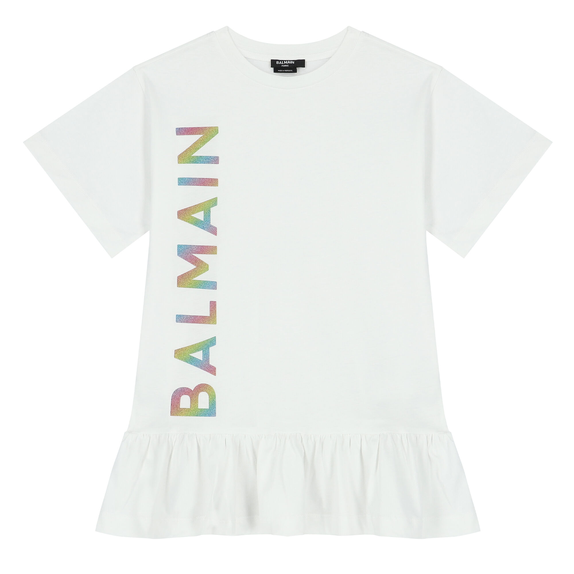 Balmain white dress top