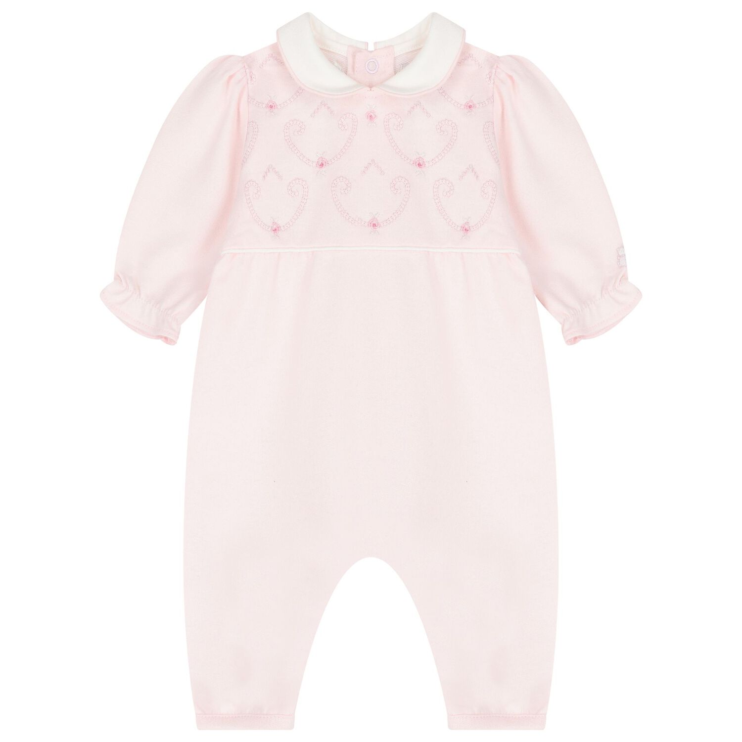 Baby Girls Pink Romper Set, 1, hi-res image number null