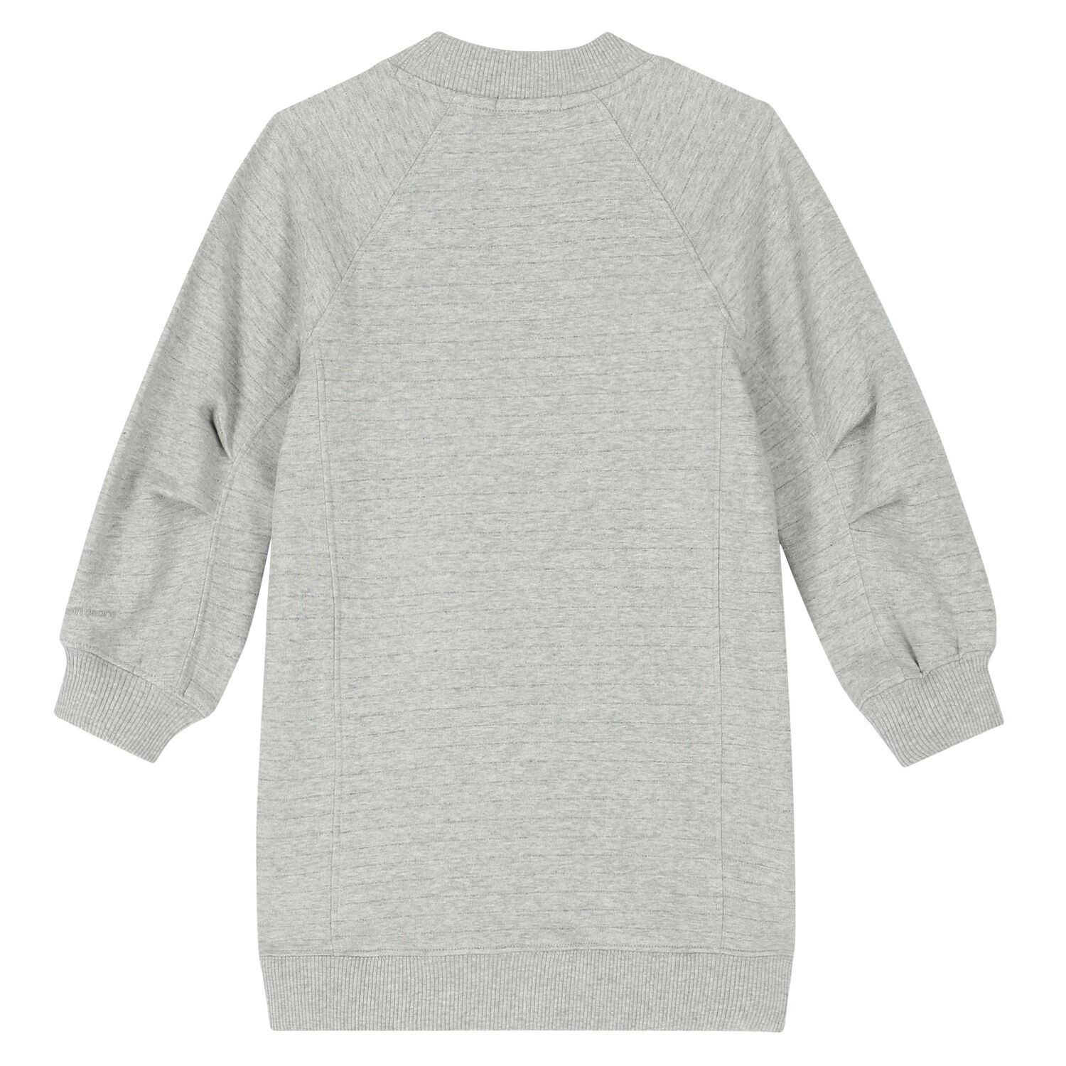 فستان بالشعار باللون الرمادي, 1, hi-res