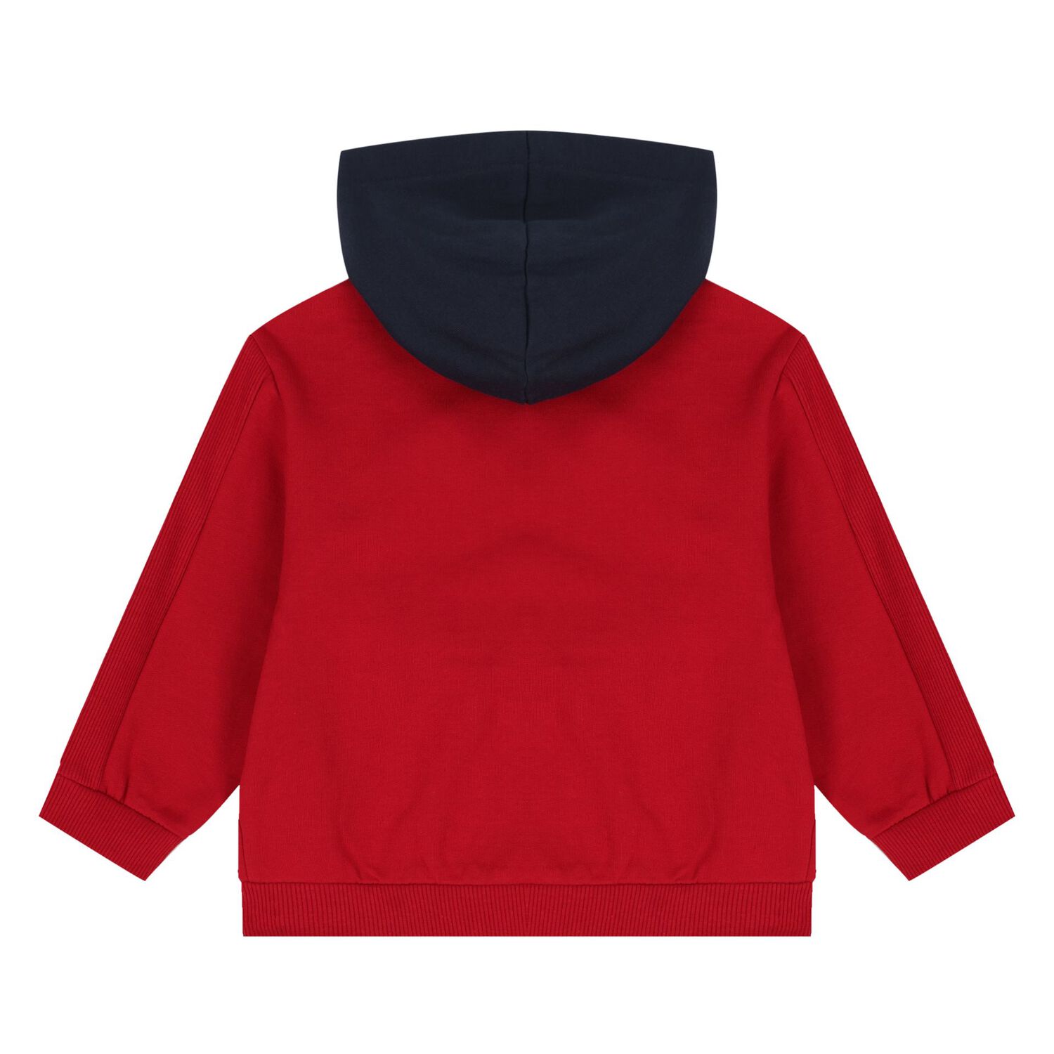 Younger Boys Ivory, Red & Navy Blue Teddy Bear Tracksuit Set (3 Piece), 3, hi-res