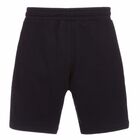 Boys Navy Logo Shorts, 1, hi-res