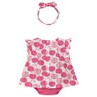 Baby Girls Pink Apple Dress Set, 1, hi-res