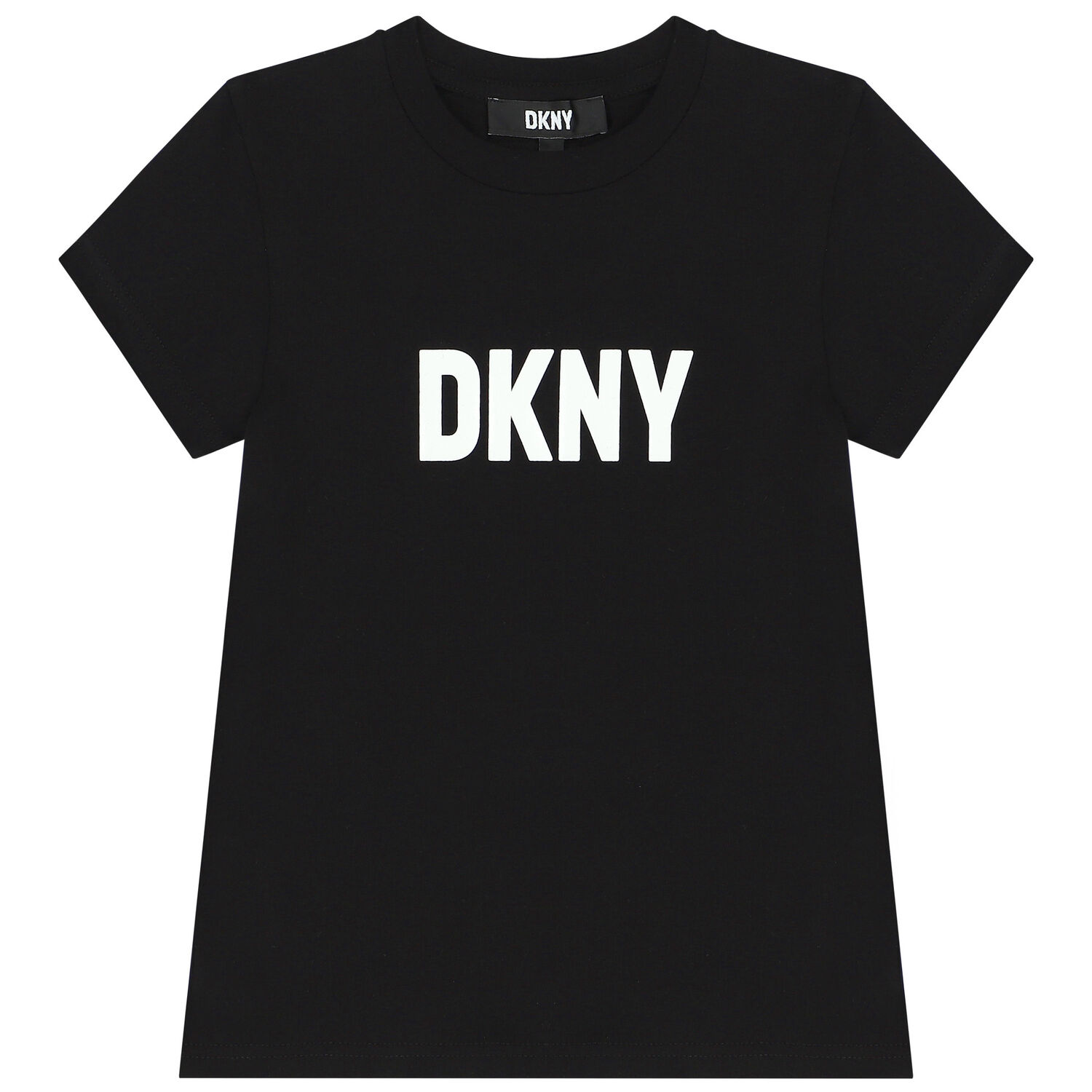 تيشيرت بالشعار باللون الاسود, 2, hi-res