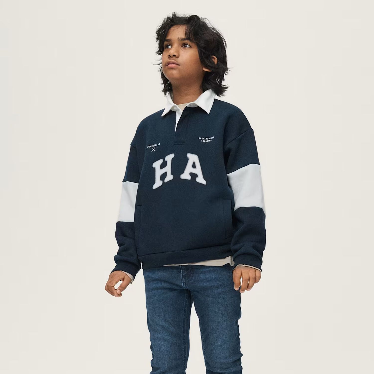 Boys Blue Denim Jeans, 1, hi-res