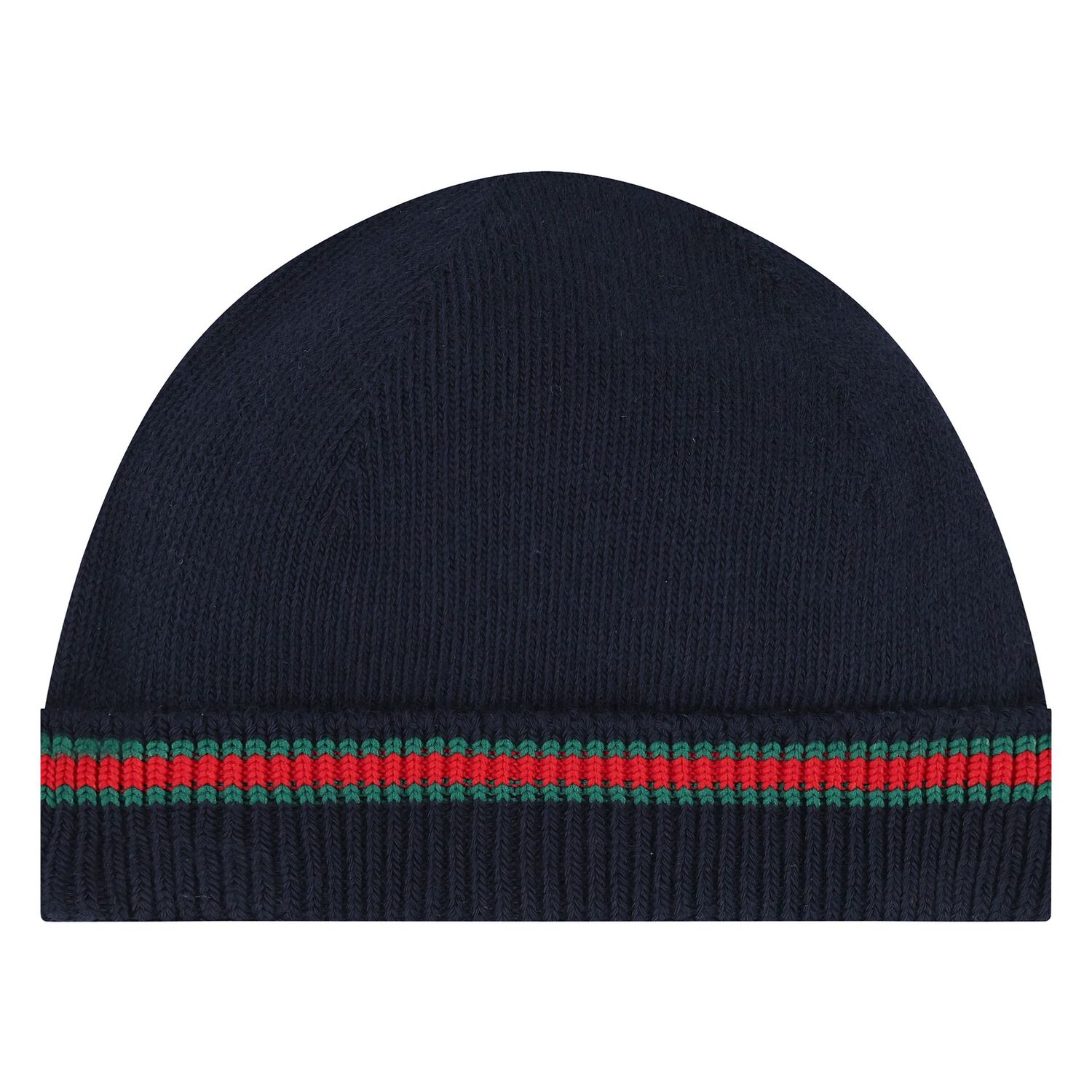 Baby Boys Navy Blue Web Stripe Romper & Hat Set, 1, hi-res