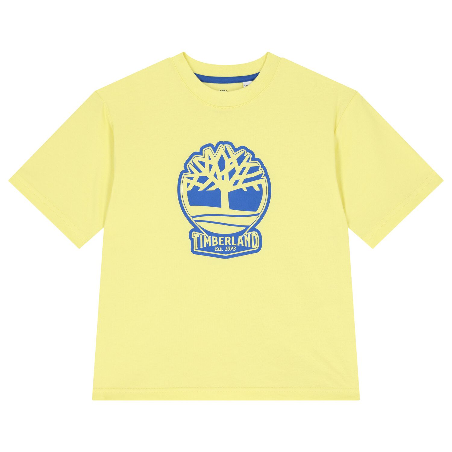 Boys Yellow Logo T-Shirt, 4, hi-res