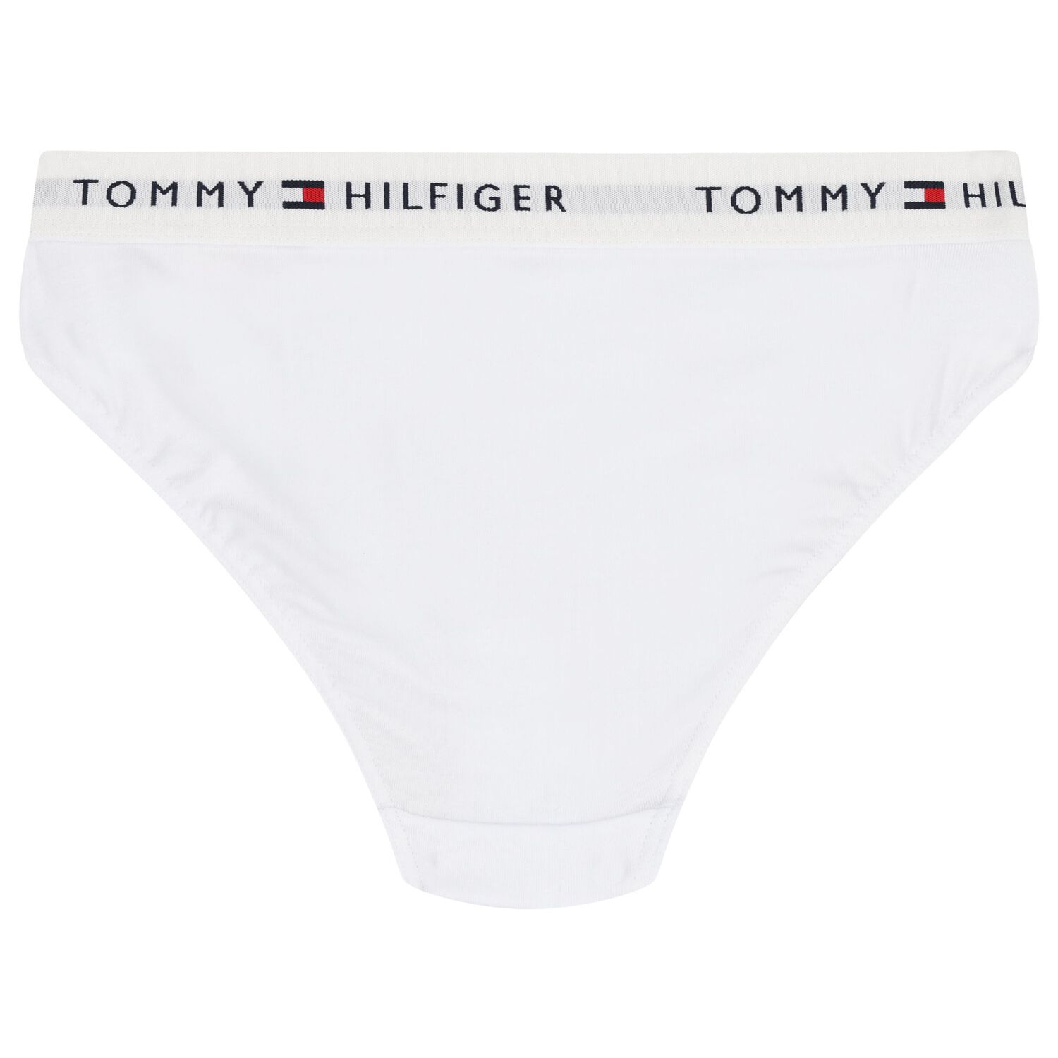 سراويل داخلية للبنات بشعار باللونين الأبيض والأسود (عبوة من قطعتين), 1, hi-res