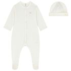 Baby Girls Ivory Babygrow Gift Set, 1, hi-res