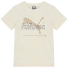 Ivory Logo T-Shirt, 1, hi-res