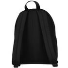 Black Logo Backpack, 1, hi-res